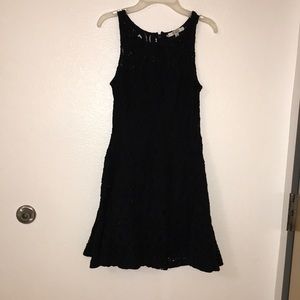 Black lace dress